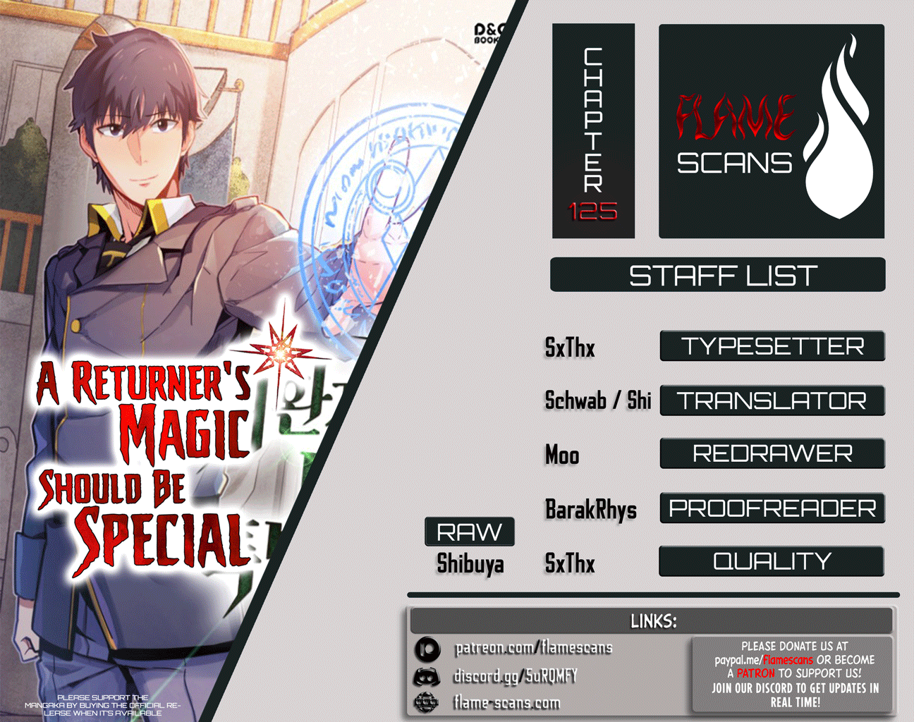 Read A Returner's Magic Should Be Special EN Manga Online