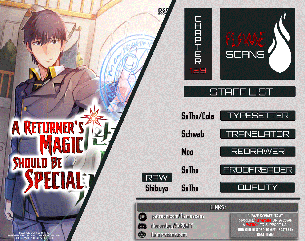 Read A Returner's Magic Should Be Special EN Manga Online
