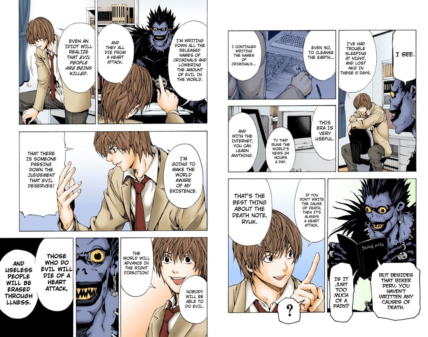 Read Death Note EN Manga Online