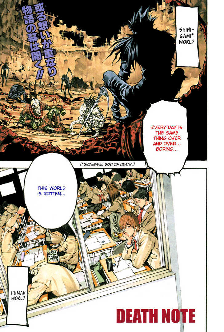 Read Death Note EN Manga Online