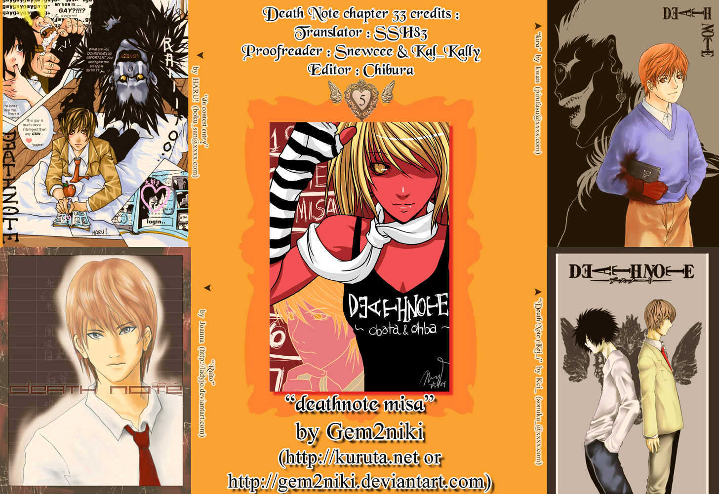 Read Death Note EN Manga Online