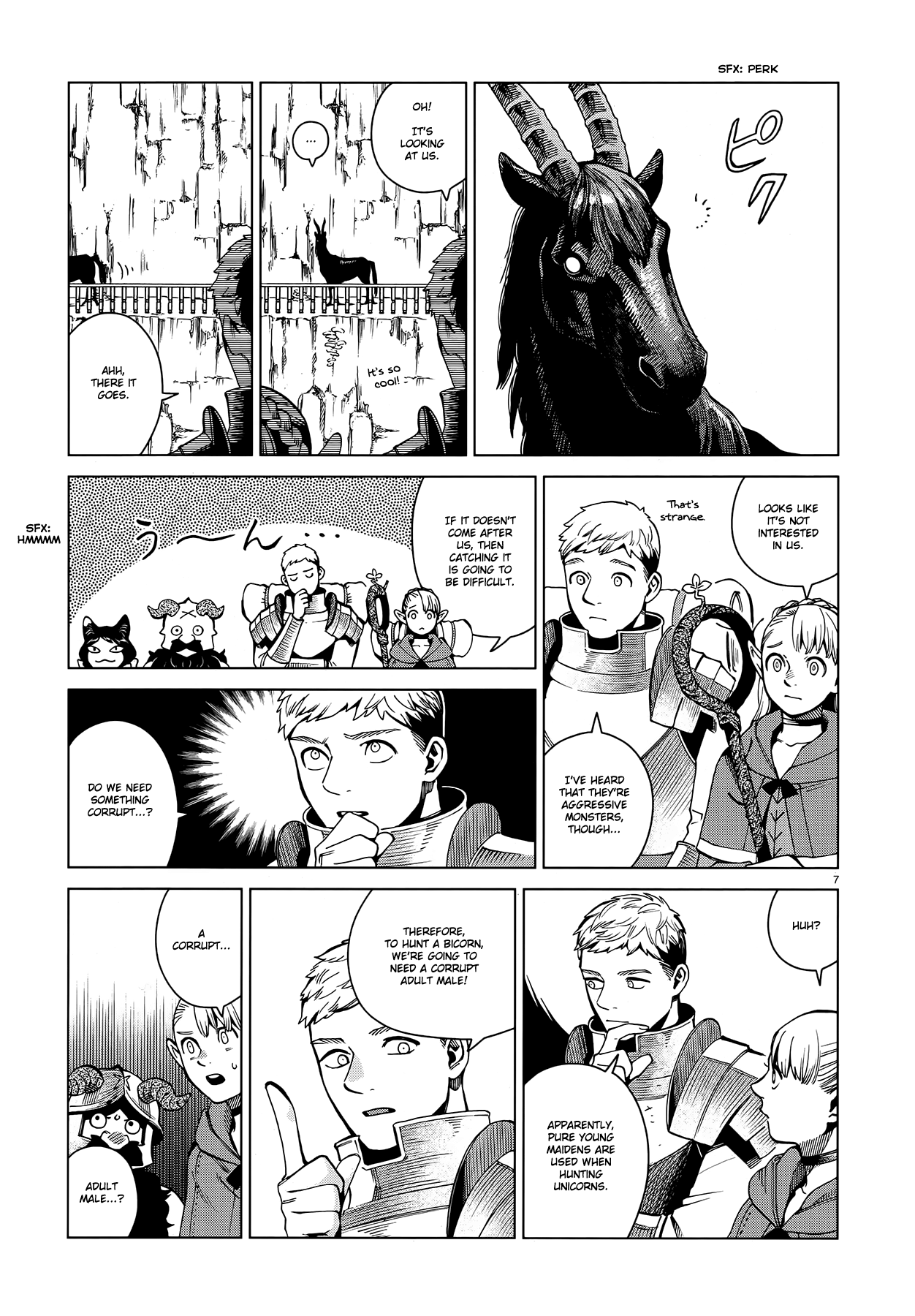 Read Dungeon Meshi EN Manga Online