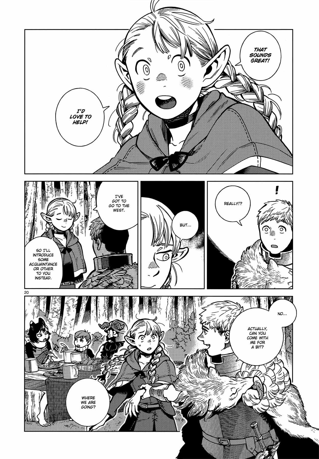 Read Dungeon Meshi EN Manga Online