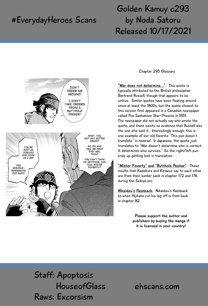 Read Golden Kamuy EN Manga Online