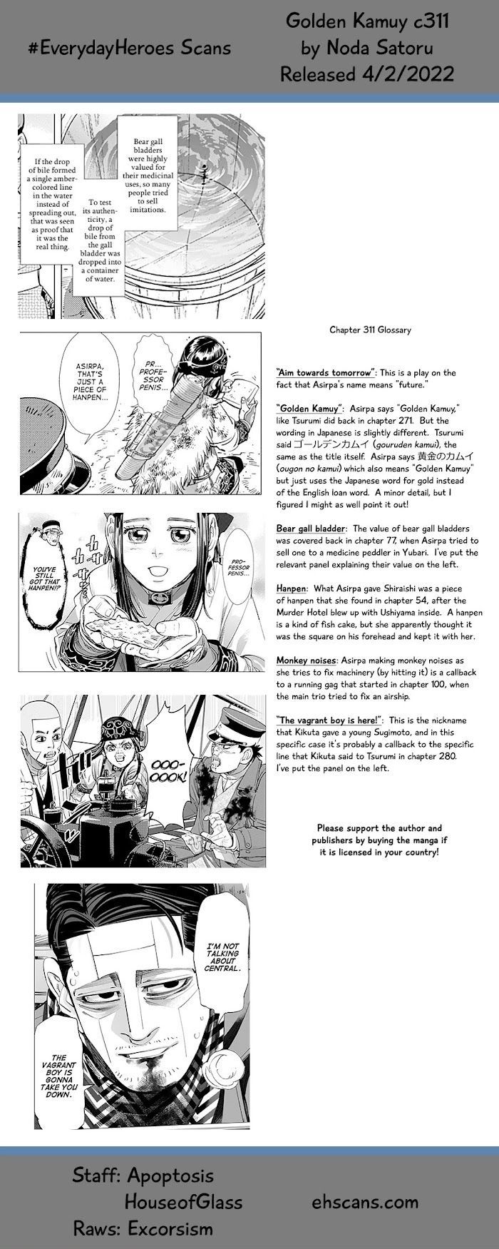 Read Golden Kamuy EN Manga Online