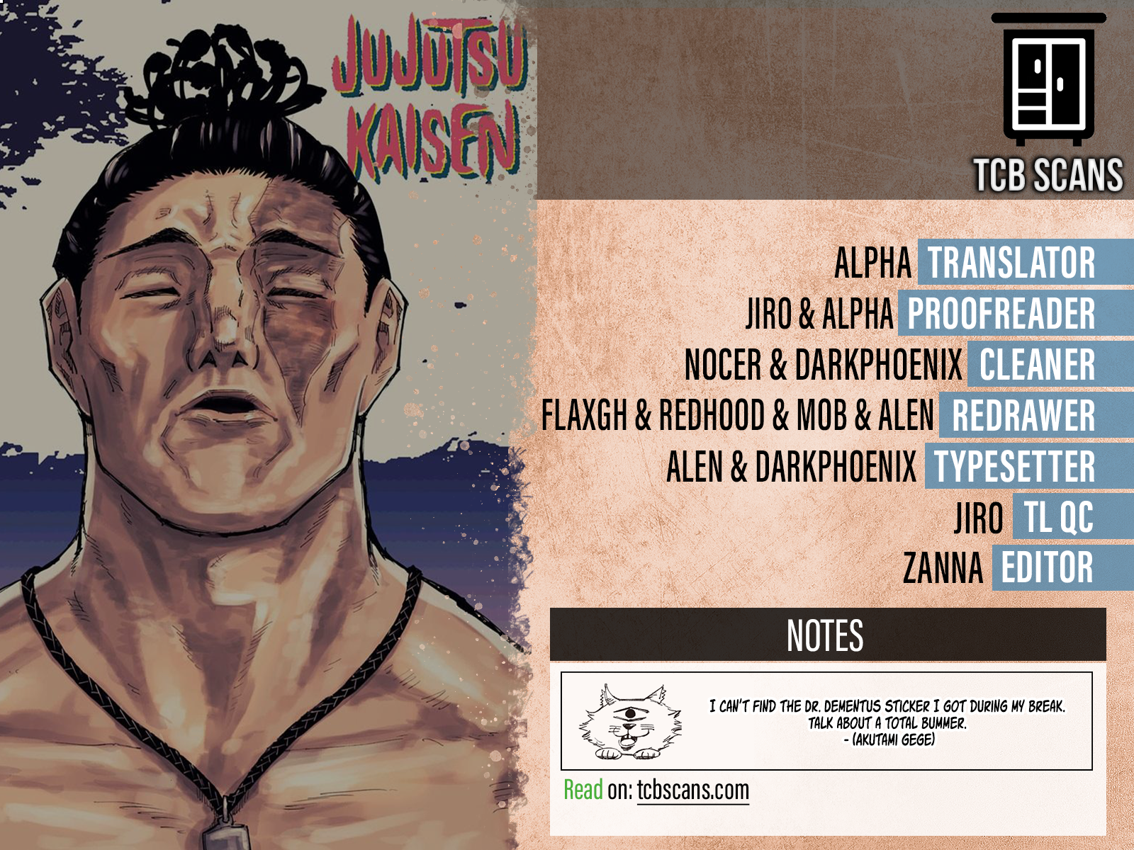 Read Jujutsu Kaisen EN Manga Online