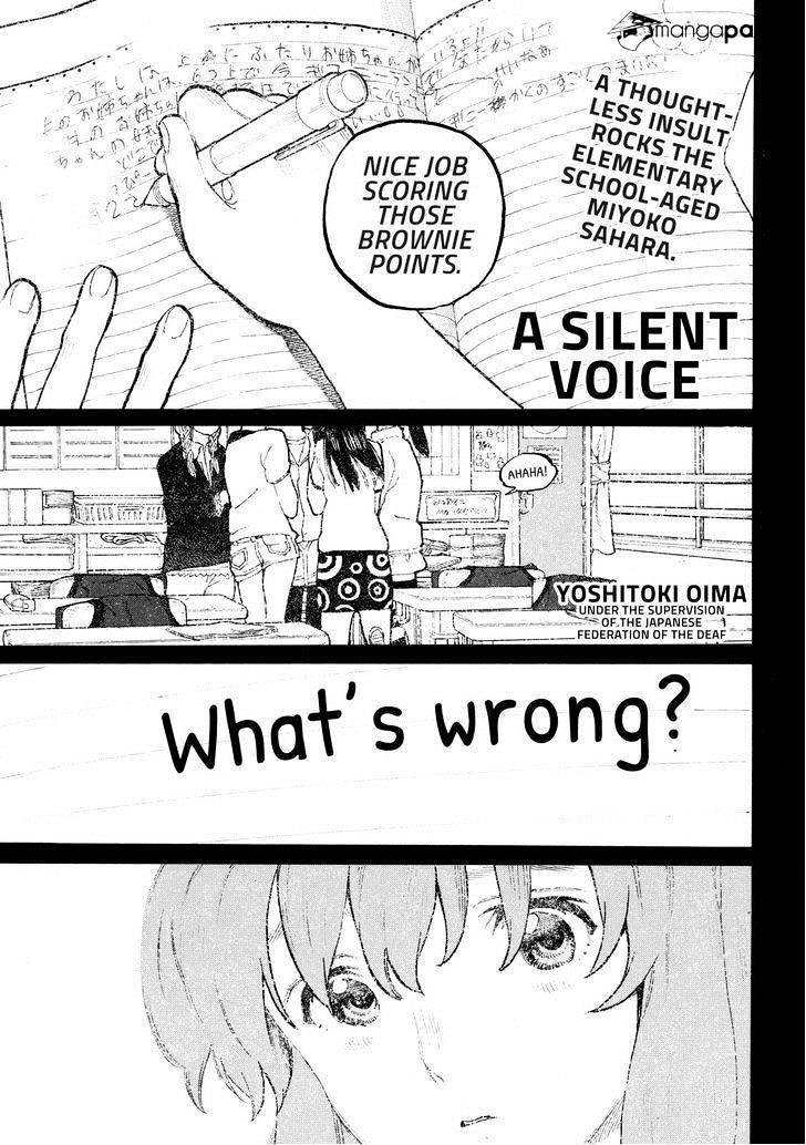 Read Koe no Katachi EN Manga Online