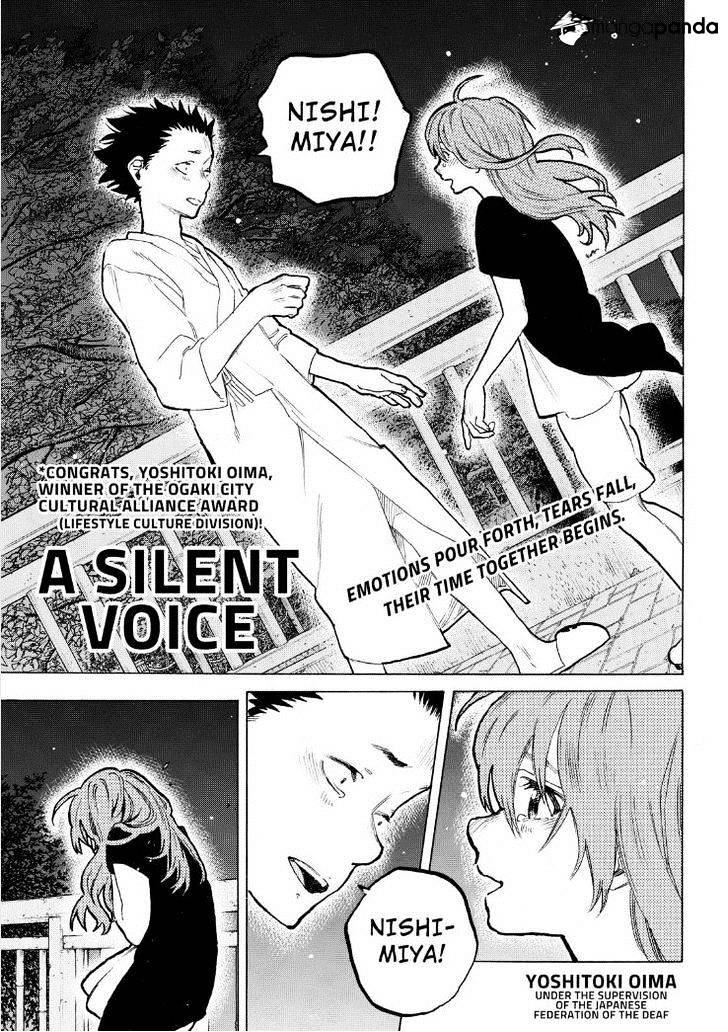 Read Koe no Katachi EN Manga Online