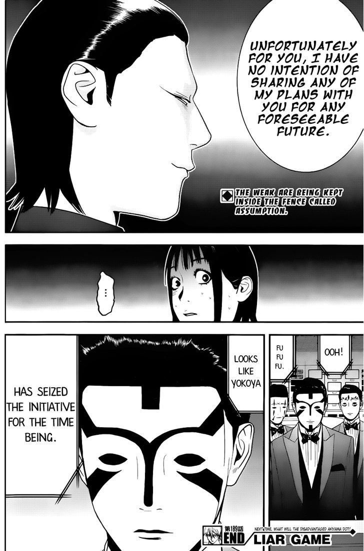 Read Liar Game EN Manga Online