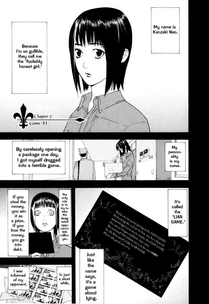 Read Liar Game EN Manga Online
