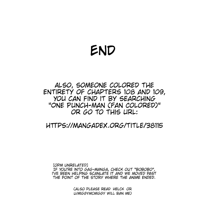 Read One Punch Man EN Manga Online