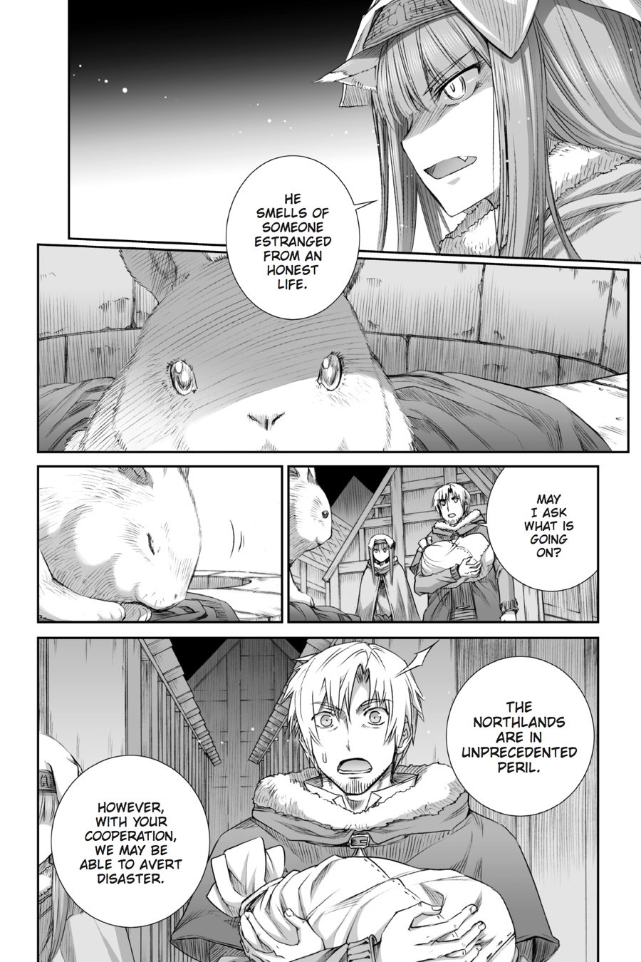 Read Ookami to Koushinryou EN Manga Online