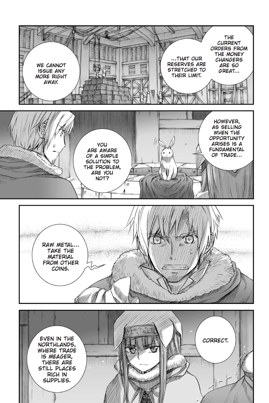 Read Ookami to Koushinryou EN Manga Online