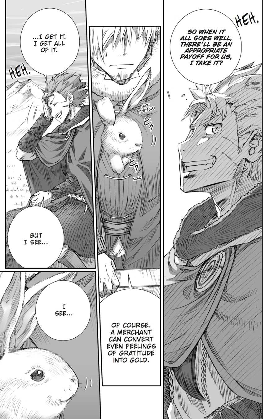 Read Ookami to Koushinryou EN Manga Online