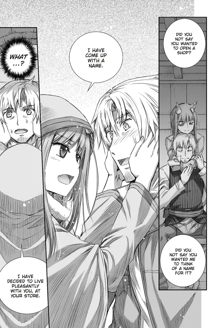 Read Ookami to Koushinryou EN Manga Online