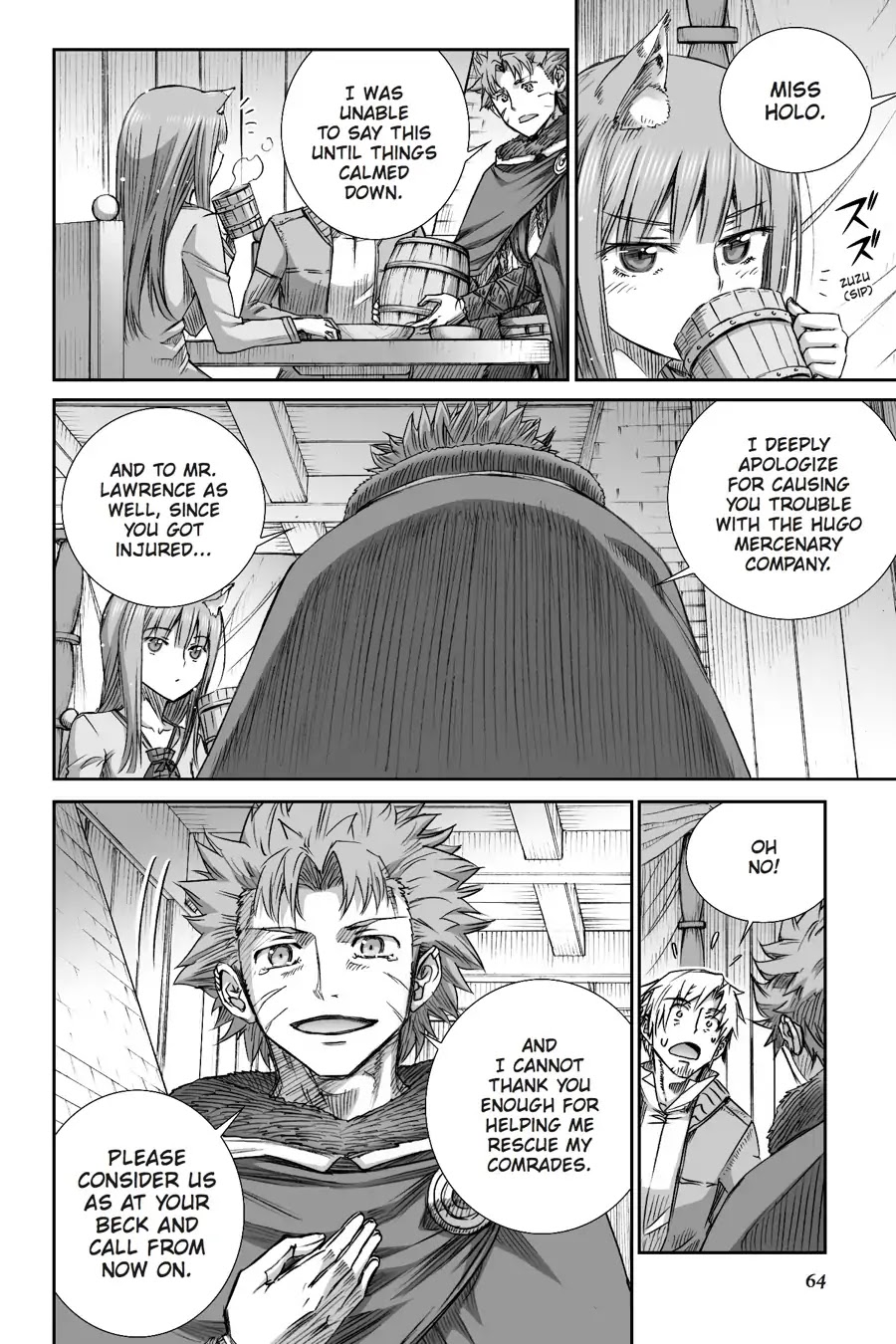 Read Ookami to Koushinryou EN Manga Online