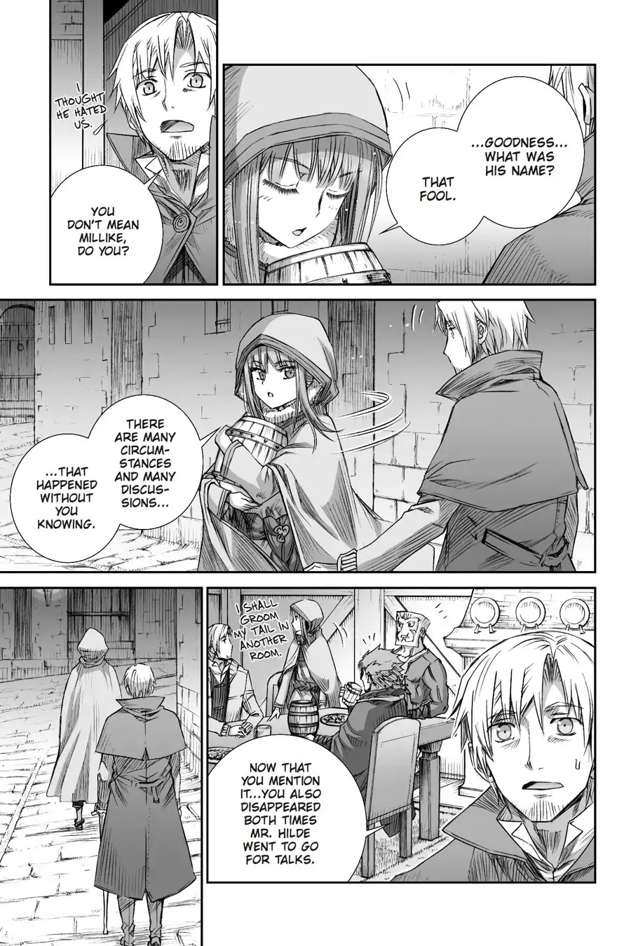 Read Ookami to Koushinryou EN Manga Online