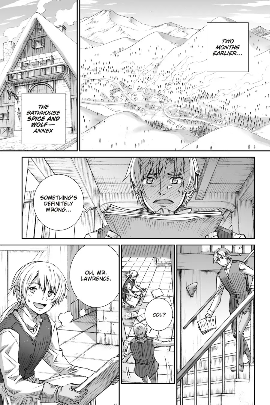 Read Ookami to Koushinryou EN Manga Online