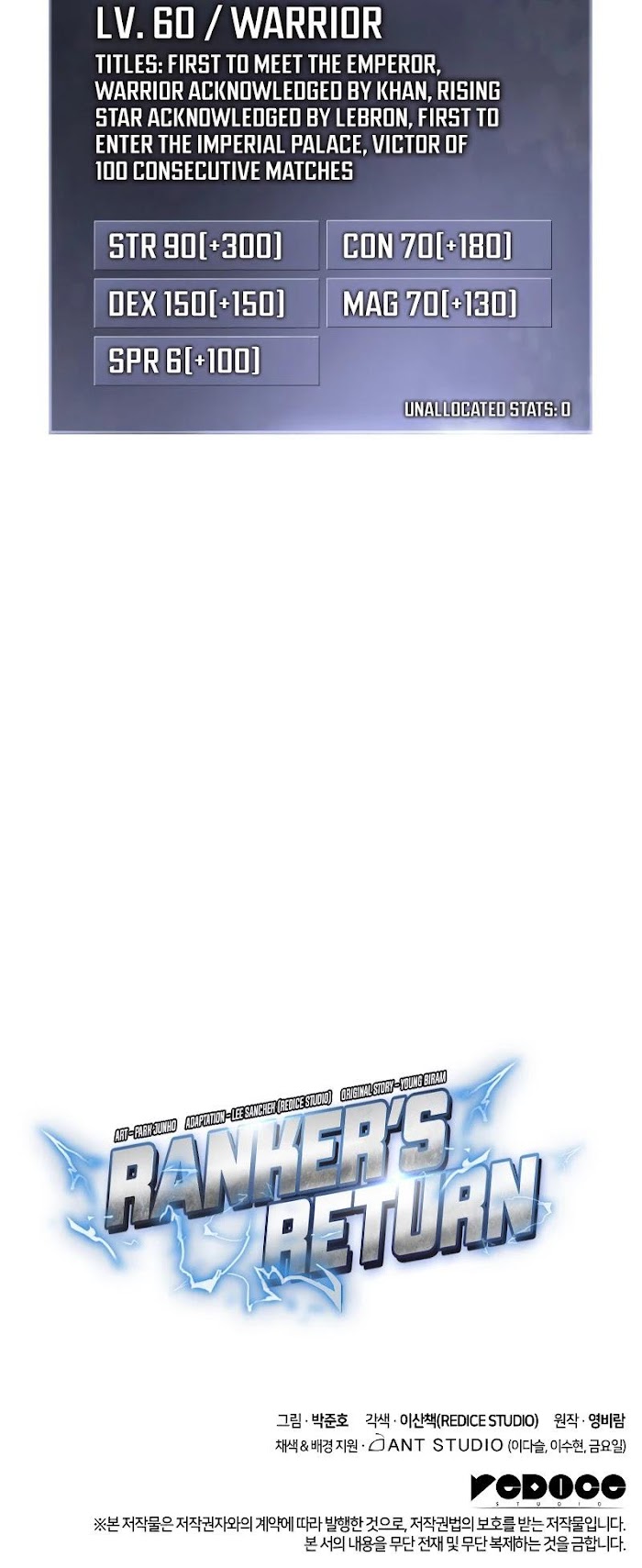 Read Ranker's Return EN Manga Online