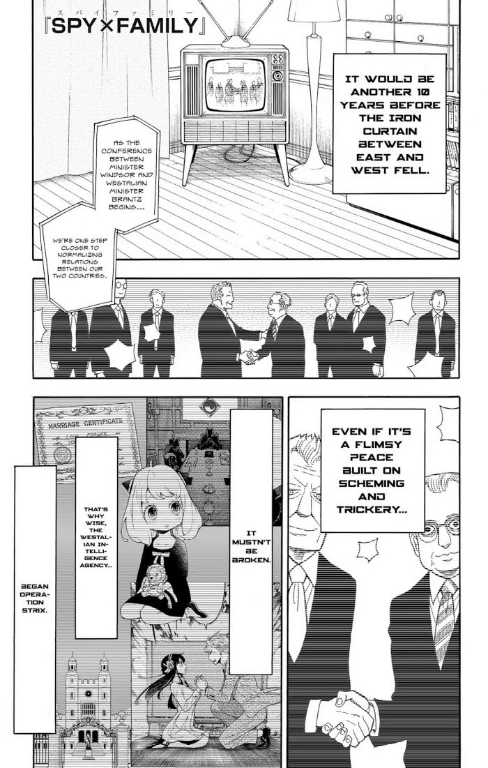 Read SPY x FAMILY EN Manga Online