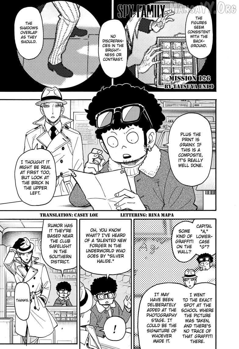 Read SPY x FAMILY EN Manga Online