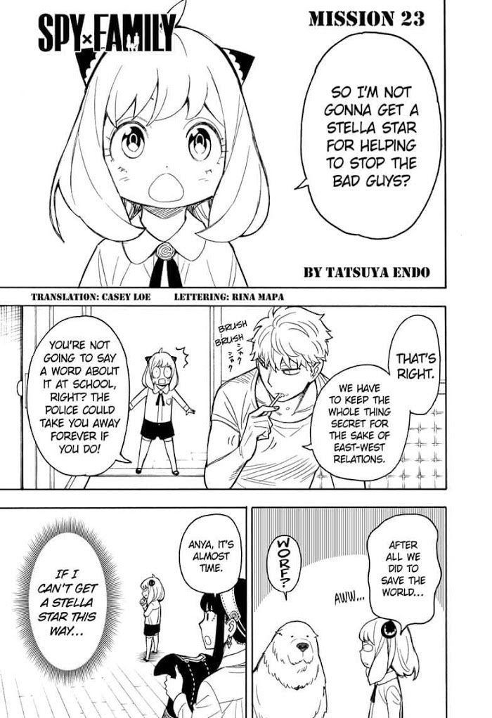 Read SPY x FAMILY EN Manga Online