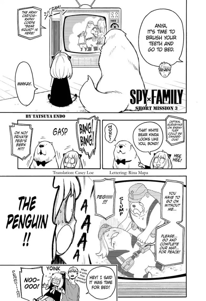 Read SPY x FAMILY EN Manga Online