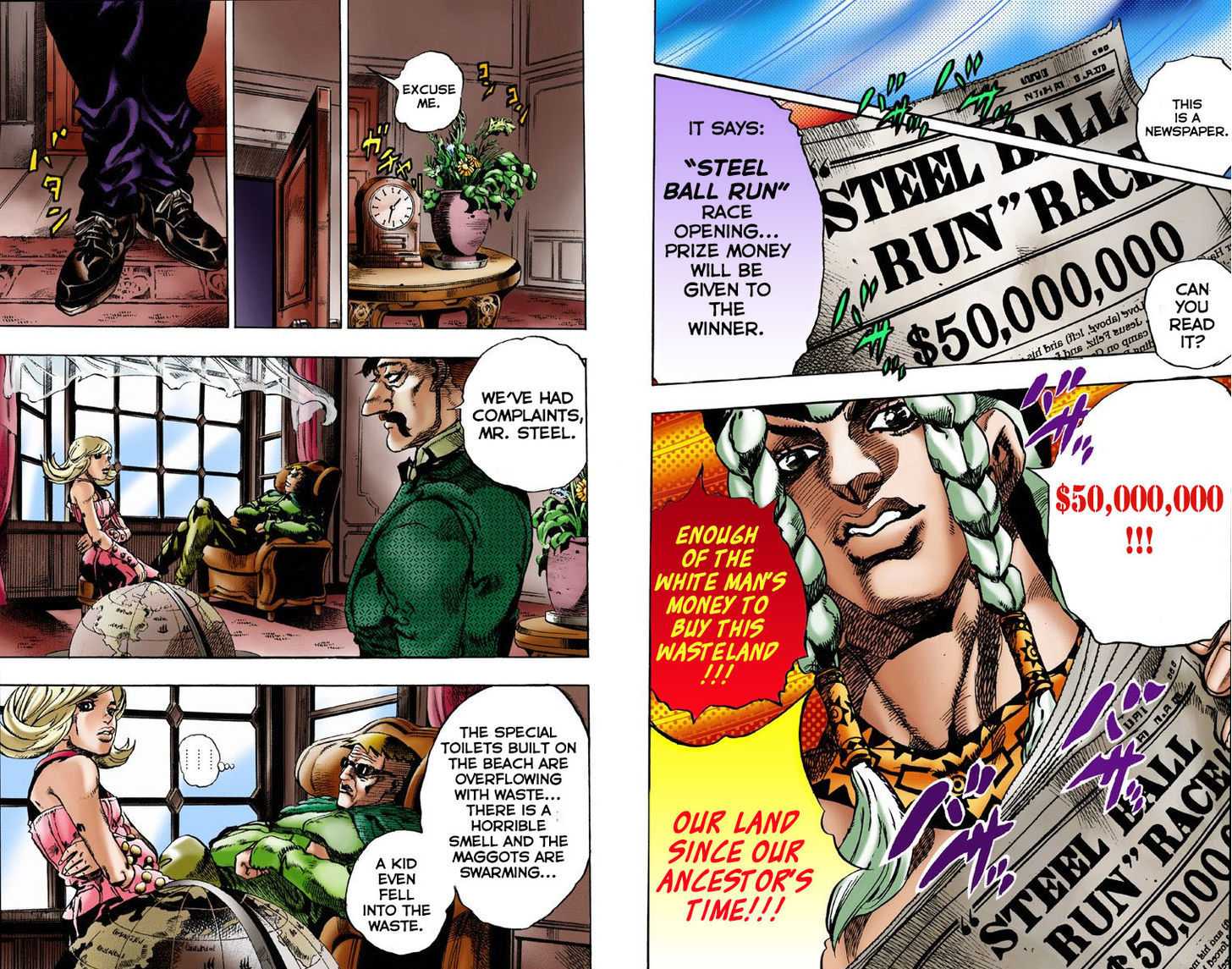 Read Steel Ball Run EN Manga Online