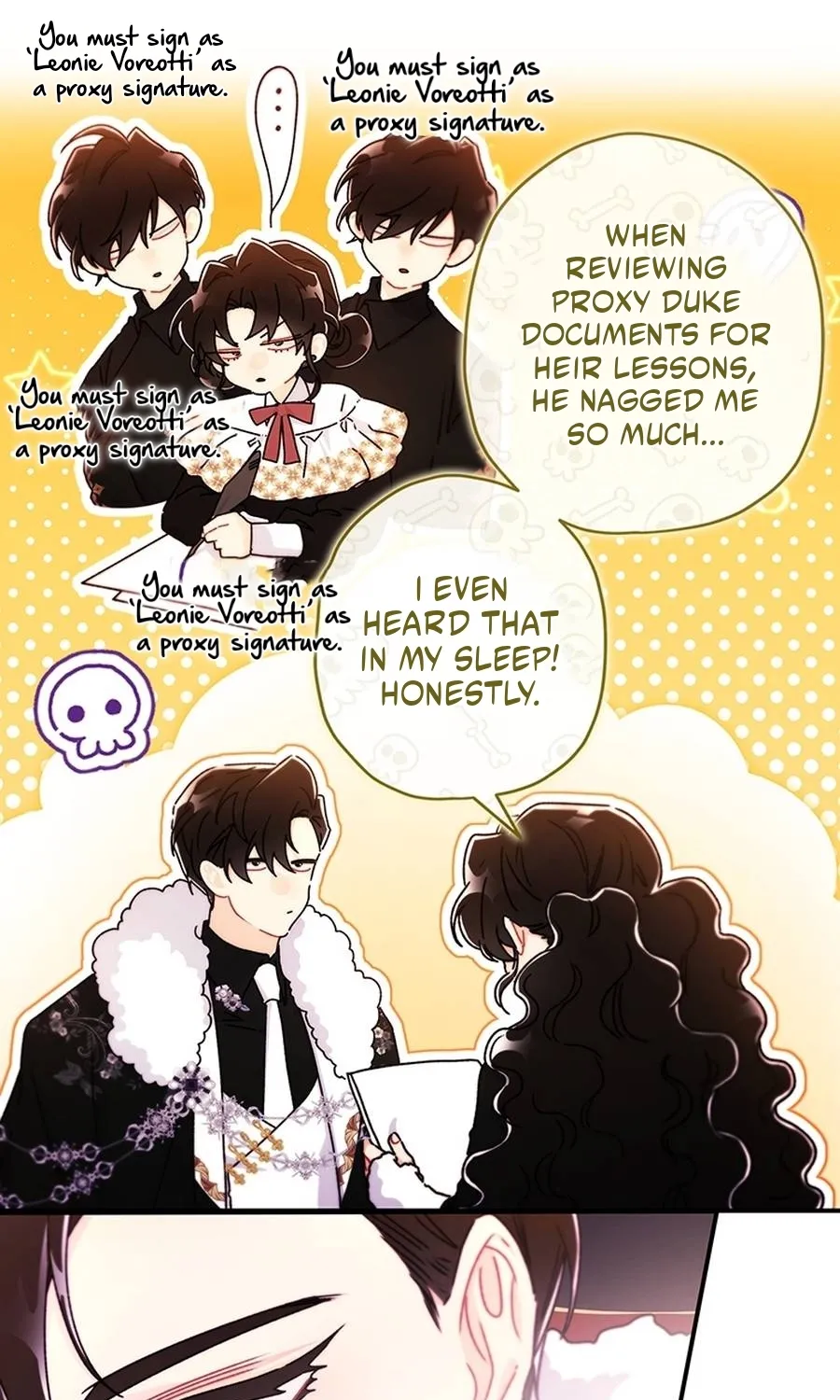 Read The Male Lead's Little Lion Daughter EN Manga Online