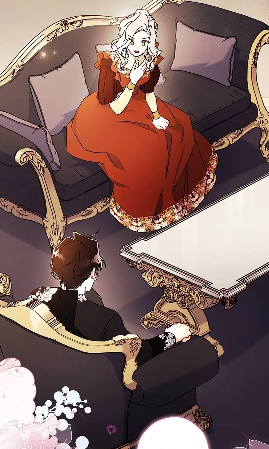 Read The Male Lead's Little Lion Daughter EN Manga Online