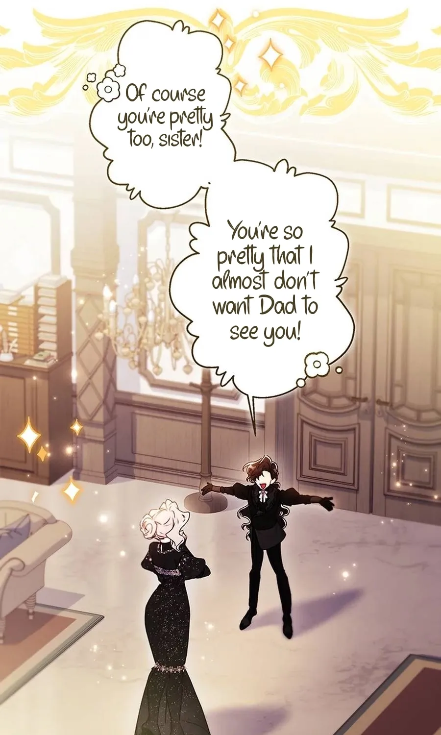 Read The Male Lead's Little Lion Daughter EN Manga Online