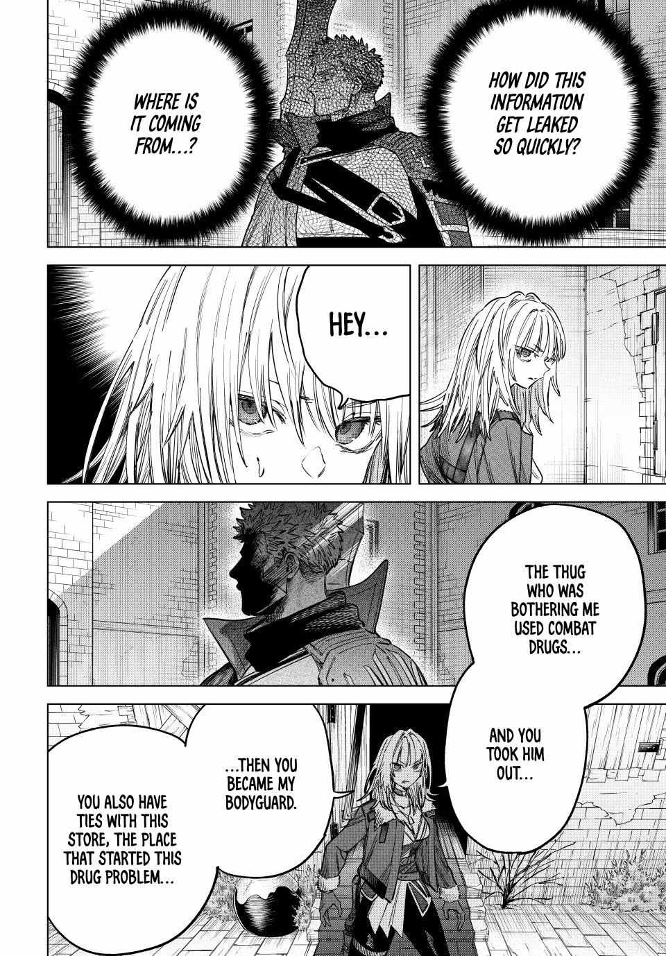 Read The Witch and the Mercenary EN Manga Online