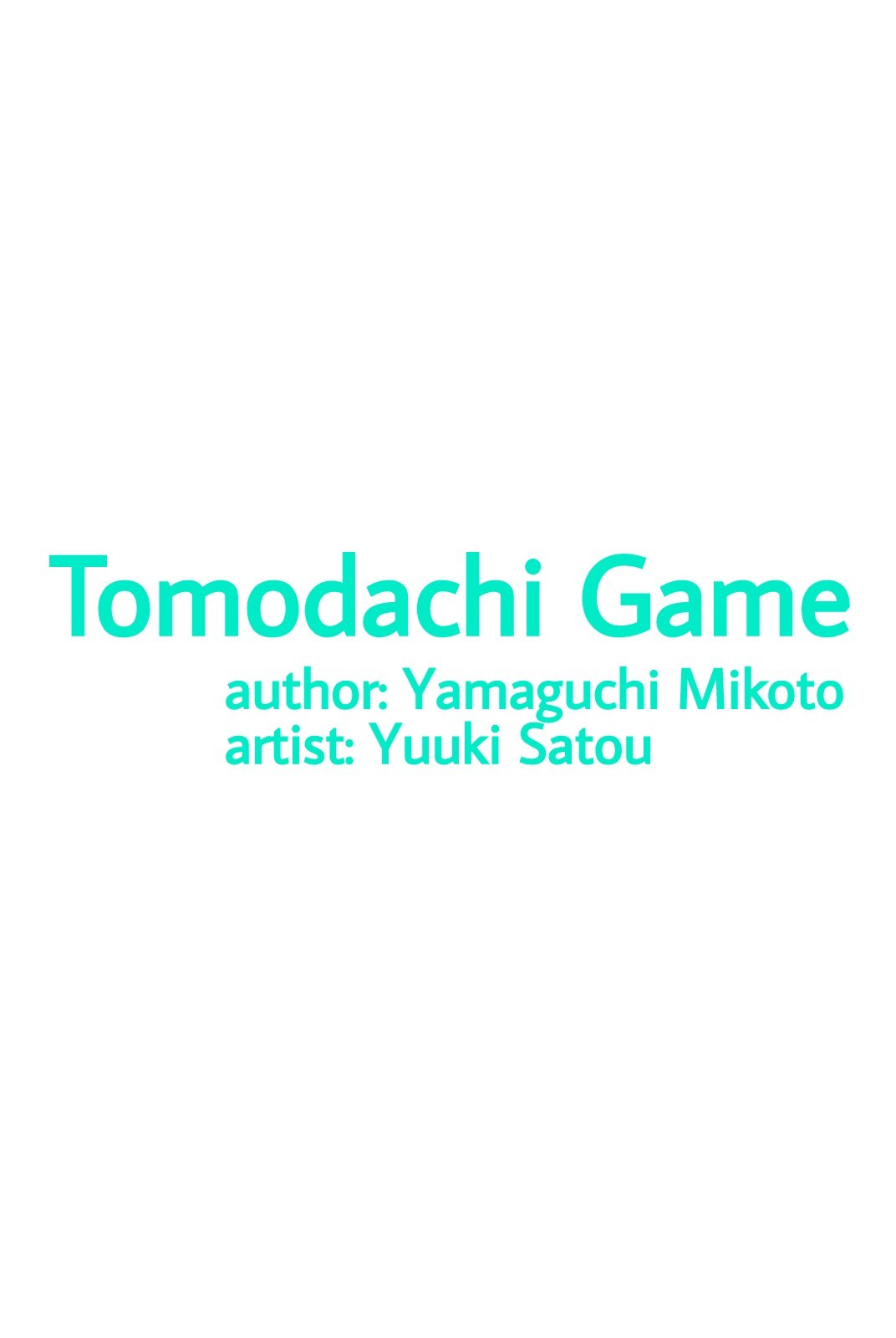 Read Tomodachi Game EN Manga Online