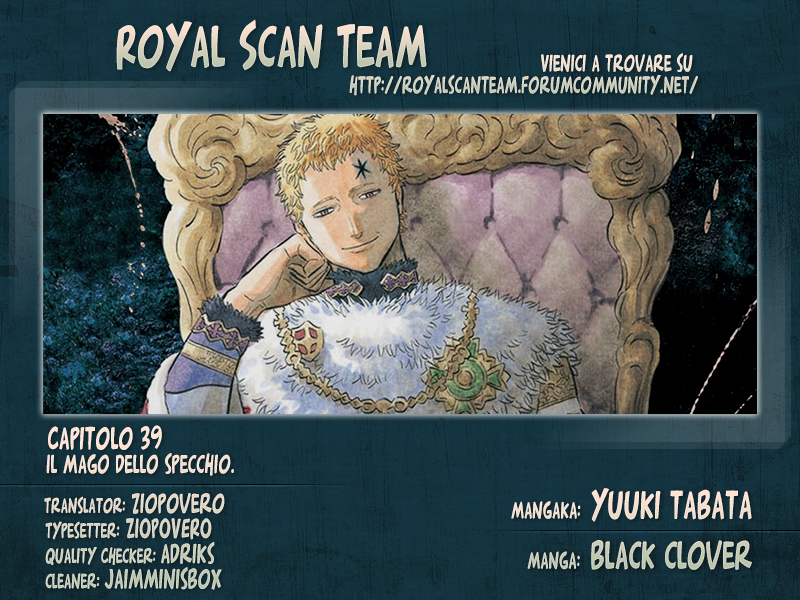 Read Black Clover IT Manga Online