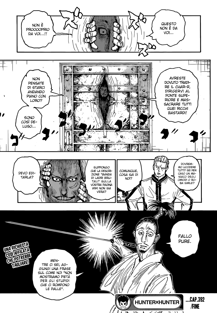 Read Hunter x Hunter IT Manga Online